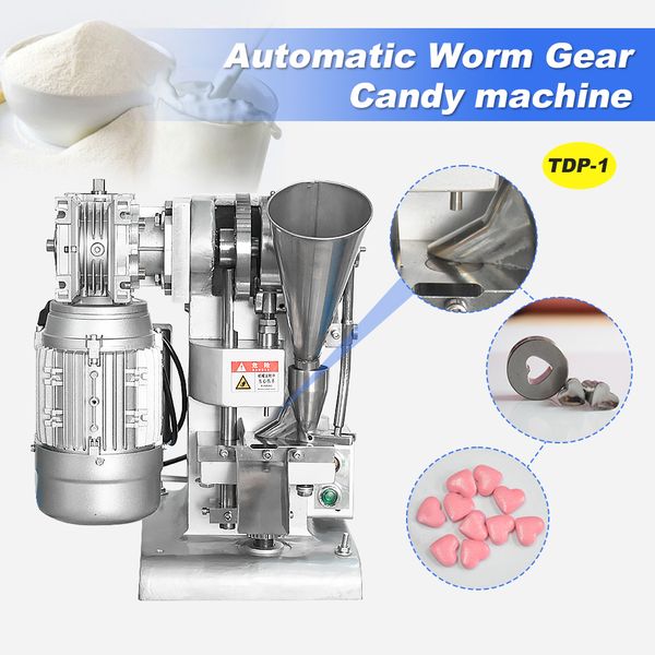 hnzxib tdp-1 single punch press machine candy milk tablet die electric candy press machine customization with 1 circular mold
hnzxib tdp-1 single punch press machine candy milk tablet die electric candy press machine customization with 1 circular mold