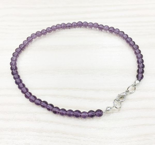 mg0141 whole natural amethyst anklet handmade purple crystal mala bead anklet 4 mm mini gemstone jewelry6266587, Black
mg0141 whole natural amethyst anklet handmade purple crystal mala bead anklet 4 mm mini gemstone jewelry6266587, Black
