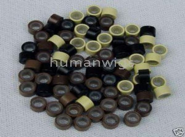 5mm silicone micro ring links for hair extension hair extension tools10000 items per lot 9881639, Black
5mm silicone micro ring links for hair extension hair extension tools10000 items per lot 9881639, Black