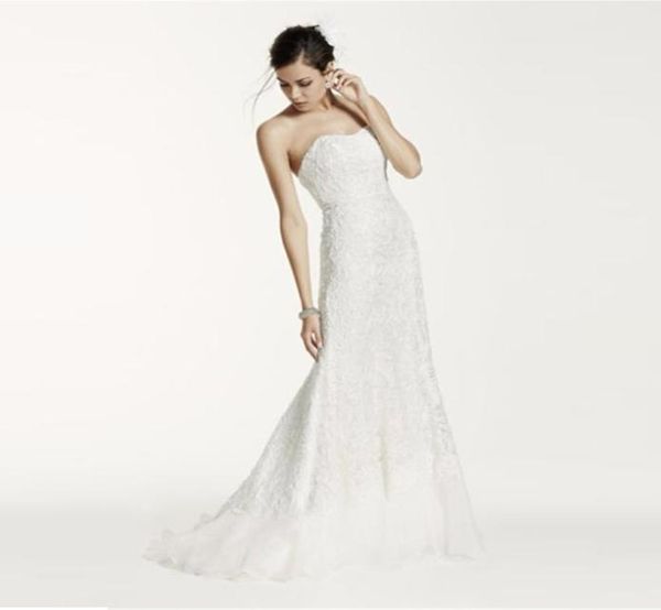 beautiful lace overlay charmeuse wedding dress with train sweetheart sheath designer open back bridal gowns swg4001011934, White
beautiful lace overlay charmeuse wedding dress with train sweetheart sheath designer open back bridal gowns swg4001011934, White