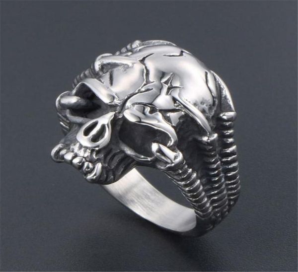 gothic men039s finger ring biker skull stainless steel male vintage rings men jewelry accessories 7438161380, Silver
gothic men039s finger ring biker skull stainless steel male vintage rings men jewelry accessories 7438161380, Silver