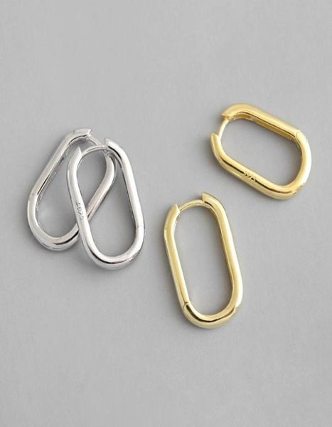 hoop huggie 100 925 sterling silver punk cool ins minimal geometric oval circle open earrings earring for women jewelry large2088678, Golden;silver
hoop huggie 100 925 sterling silver punk cool ins minimal geometric oval circle open earrings earring for women jewelry large2088678, Golden;silver
