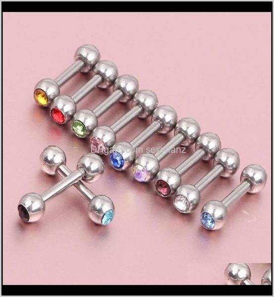 stud earrings jewelry drop delivery 2021 100pcs mix rhinestone crystal 316l steel tragus helix earring ear studs barbell bar ring 8542905, Golden;silver
stud earrings jewelry drop delivery 2021 100pcs mix rhinestone crystal 316l steel tragus helix earring ear studs barbell bar ring 8542905, Golden;silver