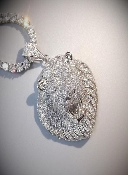 bling iced out necklace micro pave cubic zircon lion head pendant for men women gifts luxury hip hop jewelry 2009285363164, Silver
bling iced out necklace micro pave cubic zircon lion head pendant for men women gifts luxury hip hop jewelry 2009285363164, Silver