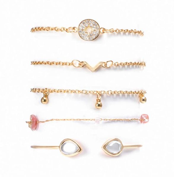 fashion women039s bracelets geometric water drop ball open natural stone diamond sixpointed star bracelet 1 set 5 pieces8021363, Golden;silver
fashion women039s bracelets geometric water drop ball open natural stone diamond sixpointed star bracelet 1 set 5 pieces8021363, Golden;silver