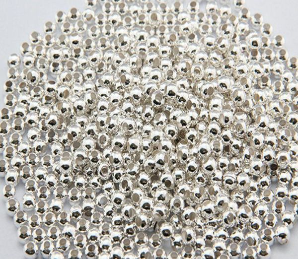 2000pcslot 32mm silver gold plated round spacer beads crimp end beads diy jewelry6973296, Black
2000pcslot 32mm silver gold plated round spacer beads crimp end beads diy jewelry6973296, Black