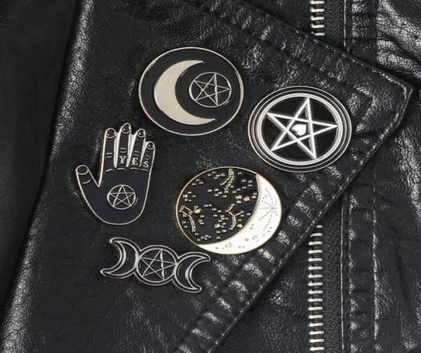 witch pins collection pentagram triple moon constellation wizard brooches witchy goth jewelry lapel pin for witches13085141, Gray
witch pins collection pentagram triple moon constellation wizard brooches witchy goth jewelry lapel pin for witches13085141, Gray