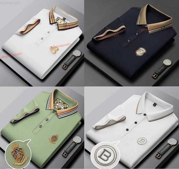 2023high end embroidered short sleeved cotton polo shirt men s t shirt korean fashion clothing summer luxury top, White;black
2023high end embroidered short sleeved cotton polo shirt men s t shirt korean fashion clothing summer luxury top, White;black