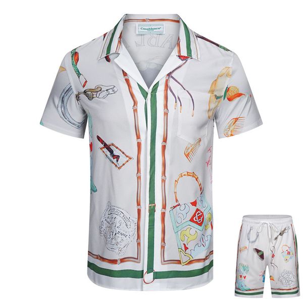 shirt casablanca designer t shirt men's short sleeve casablanca summer thin shirt set high street hip hop beach set men shirts for men, White;black
shirt casablanca designer t shirt men's short sleeve casablanca summer thin shirt set high street hip hop beach set men shirts for men, White;black