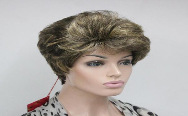 hivision health super cute new short slightly curly medium brown with ginger highlights synthetic wig1636812, Black
hivision health super cute new short slightly curly medium brown with ginger highlights synthetic wig1636812, Black
