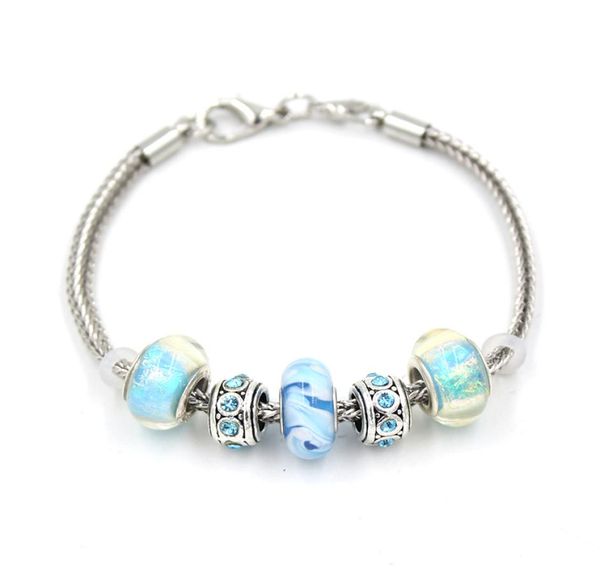 whole new arrival diy jewelry wheat chain light blue aqua lampwork murano glass bead bracelets for women gift bijoux pulser6055137, Golden;silver
whole new arrival diy jewelry wheat chain light blue aqua lampwork murano glass bead bracelets for women gift bijoux pulser6055137, Golden;silver