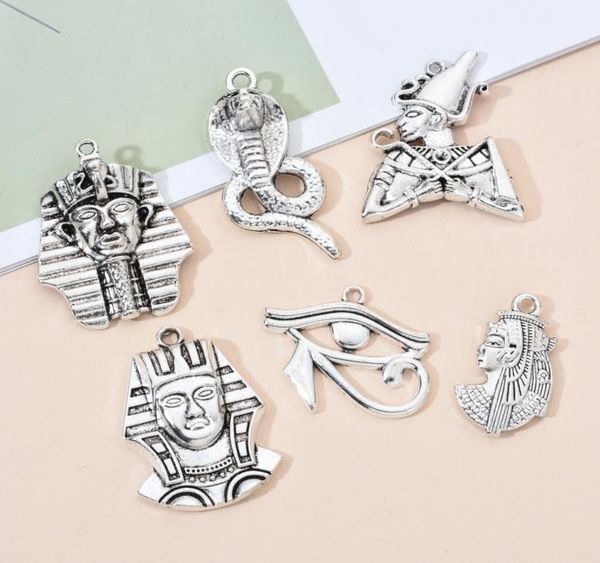 10pcslot of alloy tibetan silver ancient egyptian pharaoh horus series charms pendant for diy necklace jewelry accessories4931147
10pcslot of alloy tibetan silver ancient egyptian pharaoh horus series charms pendant for diy necklace jewelry accessories4931147