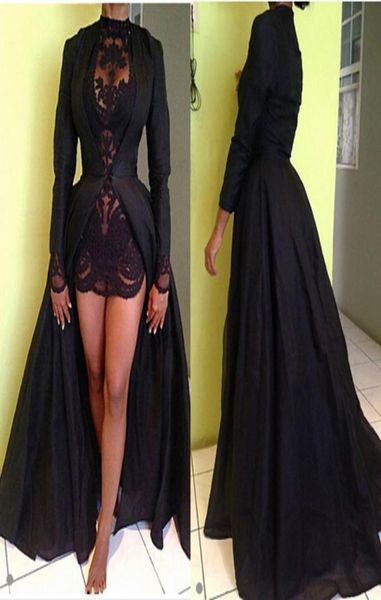 sheer black high low evening dresses appliques long sleeves winter satin prom dresses fashion party gowns7675218, Black;red
sheer black high low evening dresses appliques long sleeves winter satin prom dresses fashion party gowns7675218, Black;red