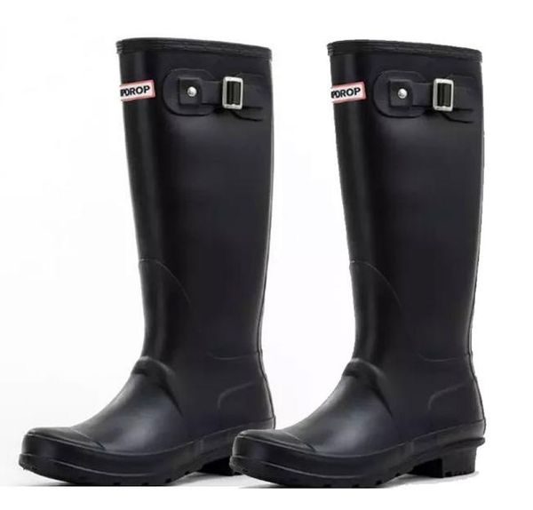knee high tall rain boots rainboots waterproof boots shoes rubber matte gloss rain shoes fit long socks for men women dhl6759200, Black
knee high tall rain boots rainboots waterproof boots shoes rubber matte gloss rain shoes fit long socks for men women dhl6759200, Black