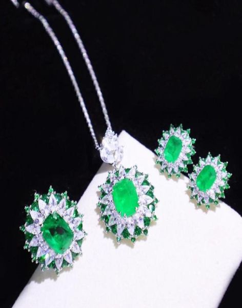 earrings necklace exquisite 925 sterling silver jewelry set emerald gemstone rings fine women color treasure3496258
earrings necklace exquisite 925 sterling silver jewelry set emerald gemstone rings fine women color treasure3496258