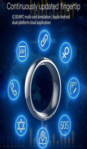 smart ring new rfid technology nfc id ic m1 magic finger for android ios windows phone watch accessorie3434527, Silver
smart ring new rfid technology nfc id ic m1 magic finger for android ios windows phone watch accessorie3434527, Silver