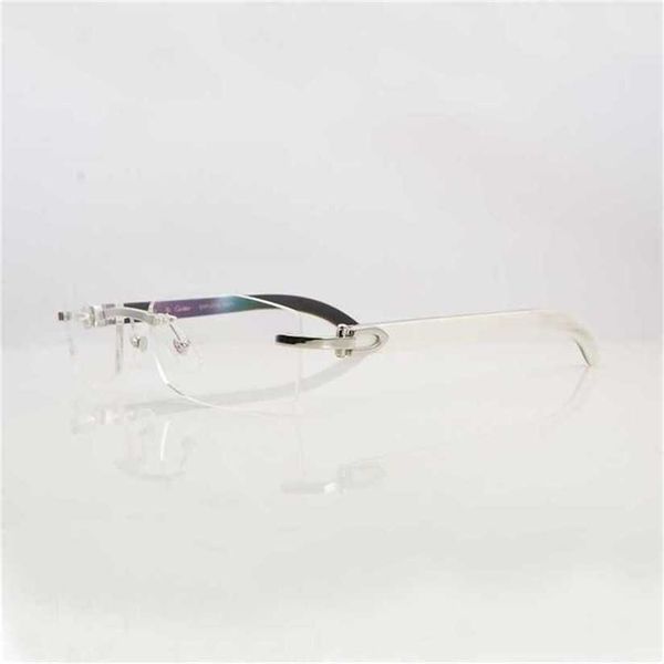 sunglasses 2023 designer clear eye glasses frames for men women accessories rimless natural buffalo horn carter gold transparent eyeglasses, White;black
sunglasses 2023 designer clear eye glasses frames for men women accessories rimless natural buffalo horn carter gold transparent eyeglasses, White;black