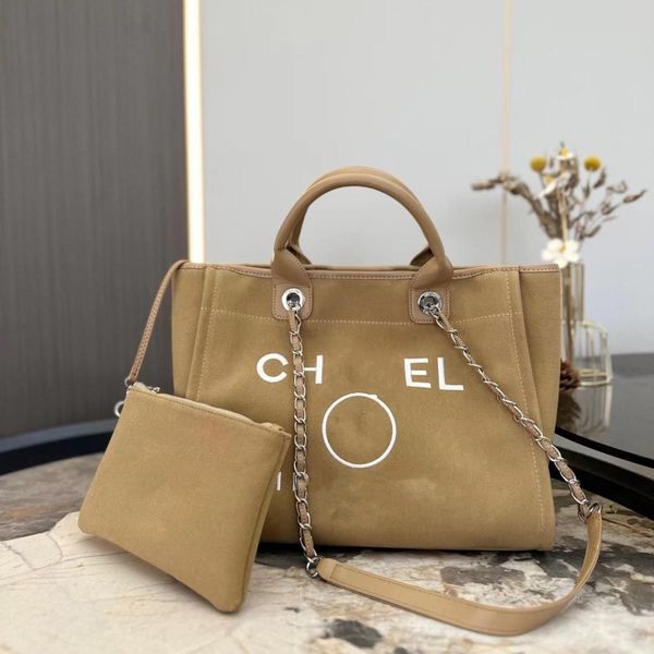 beach luxury bag tote bag channel designer handbag beach bag for women with chain handbags large shopping bag cotton fabric bags wallet purs
beach luxury bag tote bag channel designer handbag beach bag for women with chain handbags large shopping bag cotton fabric bags wallet purs