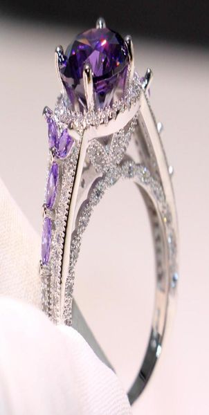 victoria wieck luxury jewelry 925 sterling silver round cut amethyst cz diamond gemstones new women wedding corwn band ring for lo3158618, Slivery;golden
victoria wieck luxury jewelry 925 sterling silver round cut amethyst cz diamond gemstones new women wedding corwn band ring for lo3158618, Slivery;golden