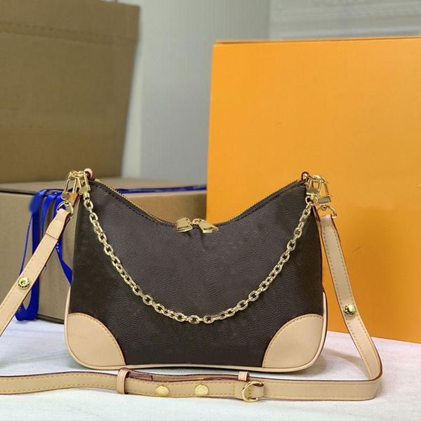 2023 classic old flower shoulder messenger bag women mediaeval crossbody handbag gold chain underarm bags brown letter printing, Black;red
2023 classic old flower shoulder messenger bag women mediaeval crossbody handbag gold chain underarm bags brown letter printing, Black;red