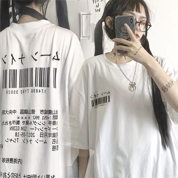 women's t-shirt punk vintage koreanfashion goth graphic women y2k style crop o-neck tshirt japanese streetwear short sleeve t-shirt cam, White
women's t-shirt punk vintage koreanfashion goth graphic women y2k style crop o-neck tshirt japanese streetwear short sleeve t-shirt cam, White