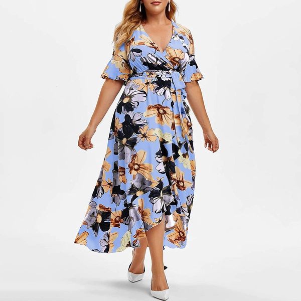 plus size dresses summer floral printed bohemian holiday style large size women dress v-neck wide loose plus size casual beach long skirt 5x, Black
plus size dresses summer floral printed bohemian holiday style large size women dress v-neck wide loose plus size casual beach long skirt 5x, Black