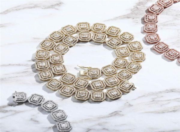 new fashion 13mm 1822inch gold plated bling cz cubic square tennis cuban chains necklace bracelet jewelry for men womenhip hop je7267872, Silver
new fashion 13mm 1822inch gold plated bling cz cubic square tennis cuban chains necklace bracelet jewelry for men womenhip hop je7267872, Silver