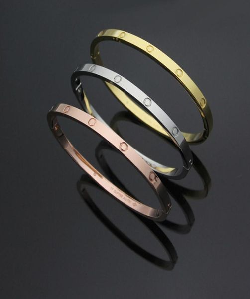 fashion 316l stainless steel bracelet bangle gold color titanium steel loves bracelets for men and women party couple jewelry2483273, Black
fashion 316l stainless steel bracelet bangle gold color titanium steel loves bracelets for men and women party couple jewelry2483273, Black