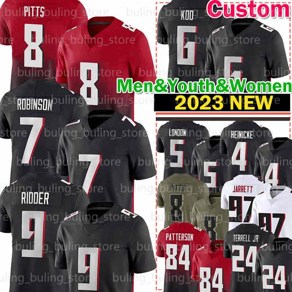 7 bijan robinson 8 kyle pitts football jersey 9 desmond ridder drake london atlantas falcon jessie bates iii 4 taylor heinicke 6 younghoe ko, Black;red
7 bijan robinson 8 kyle pitts football jersey 9 desmond ridder drake london atlantas falcon jessie bates iii 4 taylor heinicke 6 younghoe ko, Black;red