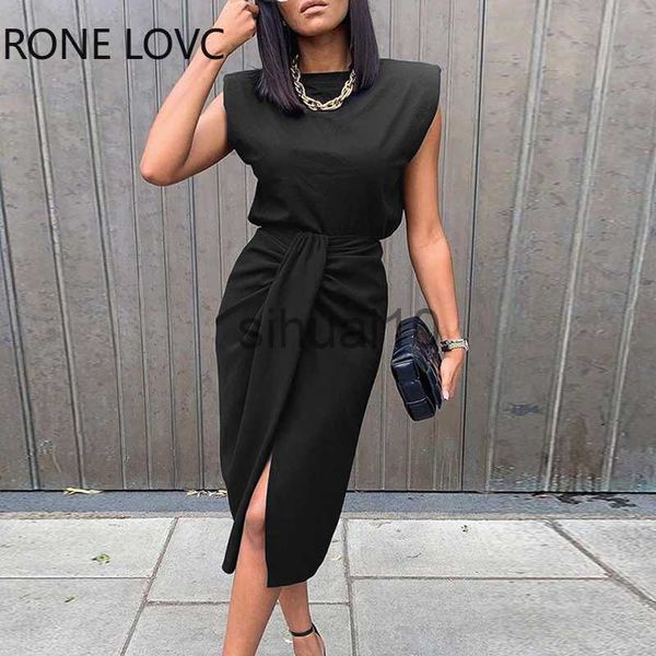 women's two piece pants women sold sleeveless slit twisted midi skirt set elegant fashion chic dress j230717, White
women's two piece pants women sold sleeveless slit twisted midi skirt set elegant fashion chic dress j230717, White
