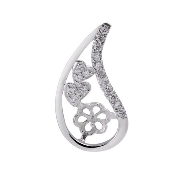 pearl settings 925 sterling silver with two little heart pendant semi mounts 5 pieces6883689, Slivery;crystal
pearl settings 925 sterling silver with two little heart pendant semi mounts 5 pieces6883689, Slivery;crystal