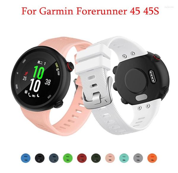 watch bands silicone watchband strap for garmin forerunner 45 45s band sport bracelet fashion replacement wristband correa forerun8966938, Black;brown
watch bands silicone watchband strap for garmin forerunner 45 45s band sport bracelet fashion replacement wristband correa forerun8966938, Black;brown