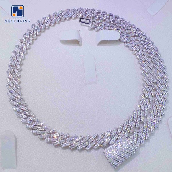 iced out cuban chains 18k gold plated hip hop jewelry cuban bracelets 10mm wide pendant necklace 100% pass diamond tester, Silver
iced out cuban chains 18k gold plated hip hop jewelry cuban bracelets 10mm wide pendant necklace 100% pass diamond tester, Silver