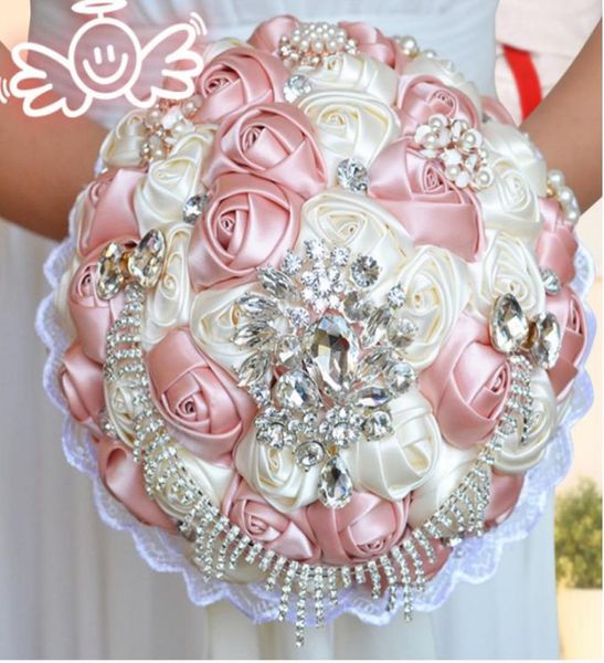 spring handmade flowers satin bridal bouquets bling bling crystal brooch artificial rose wedding supplier bouquet 20218983095
spring handmade flowers satin bridal bouquets bling bling crystal brooch artificial rose wedding supplier bouquet 20218983095