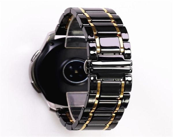 20mm 22mm luxury ceramic steel black strap for galaxy watch4 s3 amazfit gts watch band bracelet wristband belt 2206244642879, Black;brown
20mm 22mm luxury ceramic steel black strap for galaxy watch4 s3 amazfit gts watch band bracelet wristband belt 2206244642879, Black;brown