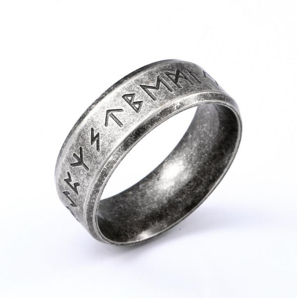 stainless steel odin norse viking amulet rune men band ring fashion words retro jewelry lrr1335460687, Silver
stainless steel odin norse viking amulet rune men band ring fashion words retro jewelry lrr1335460687, Silver