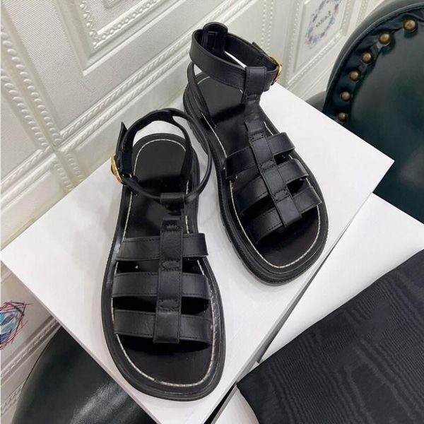 dress summer new style sandal retro gladiator sandals leisure thick-soled outdoor slipper luxury brand classic fashion san xssw, Black;gray
dress summer new style sandal retro gladiator sandals leisure thick-soled outdoor slipper luxury brand classic fashion san xssw, Black;gray