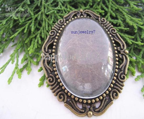 30mmx40mm antique bronze and antique silver oval pendant trays with glass cabochons 20setlot9912954, Slivery;crystal
30mmx40mm antique bronze and antique silver oval pendant trays with glass cabochons 20setlot9912954, Slivery;crystal