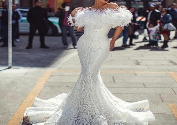 2020 white feather lace prom dresses off the shoulder mermaid evening dress vintage fishtail cocktail party dress custom made9456073, Black
2020 white feather lace prom dresses off the shoulder mermaid evening dress vintage fishtail cocktail party dress custom made9456073, Black