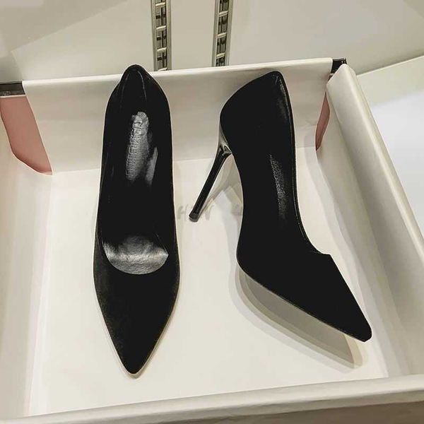 sandals women pumps 10cm suede ponited toes high heels fashion office stiletto party shoes female comfort 230417, Black
sandals women pumps 10cm suede ponited toes high heels fashion office stiletto party shoes female comfort 230417, Black