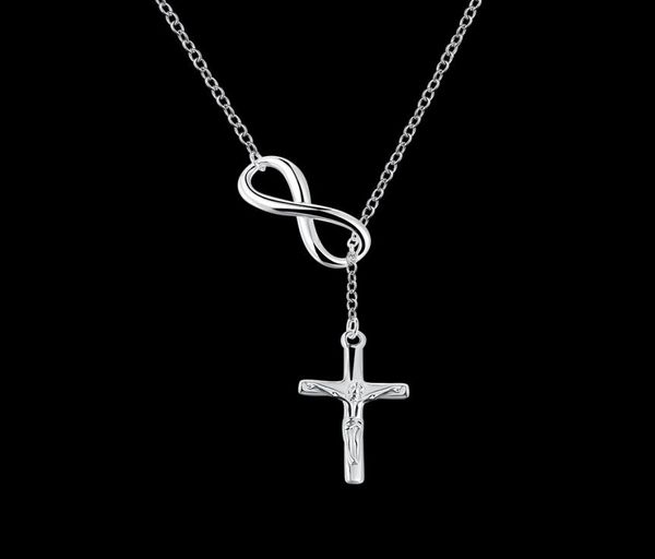 infinite lasso cross necklace lord jesus copper plated silver temperament pendants necklaces women friendship faith collar religio1658170
infinite lasso cross necklace lord jesus copper plated silver temperament pendants necklaces women friendship faith collar religio1658170