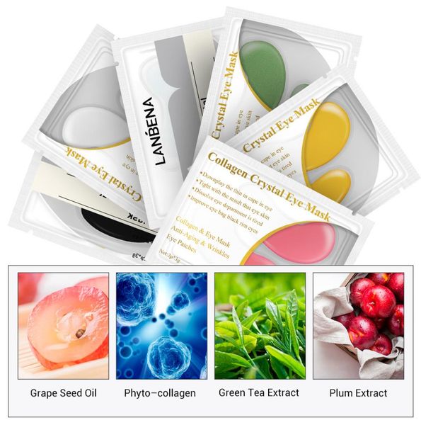 lanbena 24k gold eye mask collagen eye patches anti dark circle puffiness eye bag moisturizing skin care7168348
lanbena 24k gold eye mask collagen eye patches anti dark circle puffiness eye bag moisturizing skin care7168348