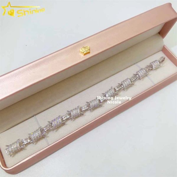 new arrivals 10mm width hip hop popular 925 silver customized bracelets moissanite cuban link chain
new arrivals 10mm width hip hop popular 925 silver customized bracelets moissanite cuban link chain