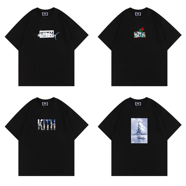 street niche fashion brand kith classic box illustration for men and women loose couple summer t-shirt pure cotton round neck short sleeve, White;black
street niche fashion brand kith classic box illustration for men and women loose couple summer t-shirt pure cotton round neck short sleeve, White;black
