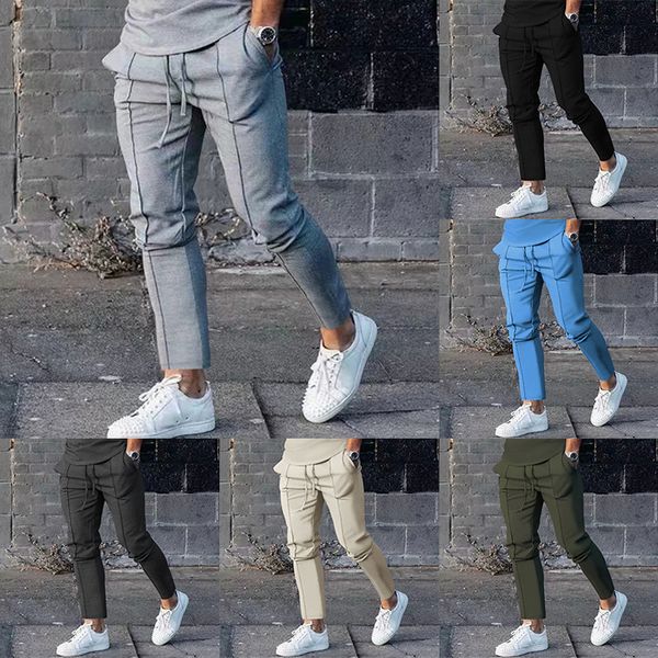 europe and america 2023 sports spring and autumn men's pants solid color slim fit car fold men's casual trousers, Black
europe and america 2023 sports spring and autumn men's pants solid color slim fit car fold men's casual trousers, Black