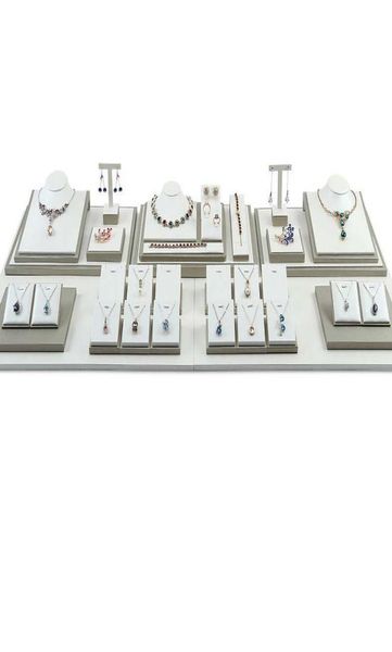 highend pu leather jewelry display stand necklace ring pendant decoration tray earrings jewelry window display props5910890, Black
highend pu leather jewelry display stand necklace ring pendant decoration tray earrings jewelry window display props5910890, Black