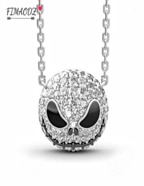 fimaodz fashion jack skull necklace nightmare before christmas punk crystal chain gothic necklace delicate halloween gift14230667, Silver
fimaodz fashion jack skull necklace nightmare before christmas punk crystal chain gothic necklace delicate halloween gift14230667, Silver