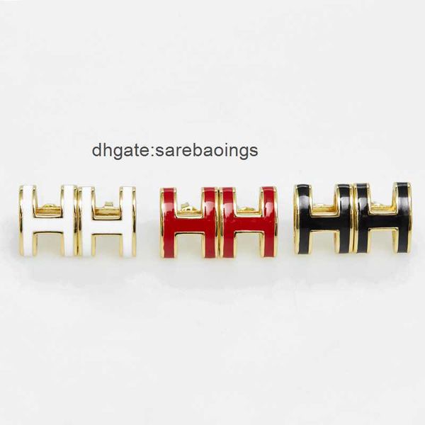 aher mas luxury designer earring simple fashion versatile enamel glaze multi color letter h silver needle earrings mini small and delicate f, Golden
aher mas luxury designer earring simple fashion versatile enamel glaze multi color letter h silver needle earrings mini small and delicate f, Golden