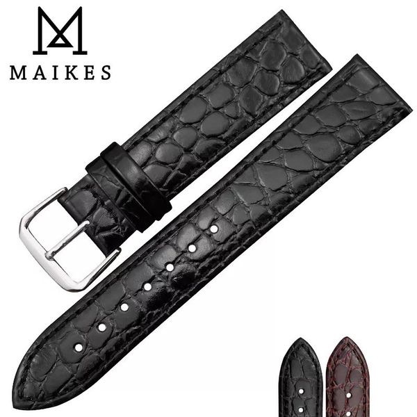 jackets maikes watch accessories genuine leather watch strap crocodile pattern wrist band soft watchbands 12mm 20mm black bracelets, Black;brown
jackets maikes watch accessories genuine leather watch strap crocodile pattern wrist band soft watchbands 12mm 20mm black bracelets, Black;brown