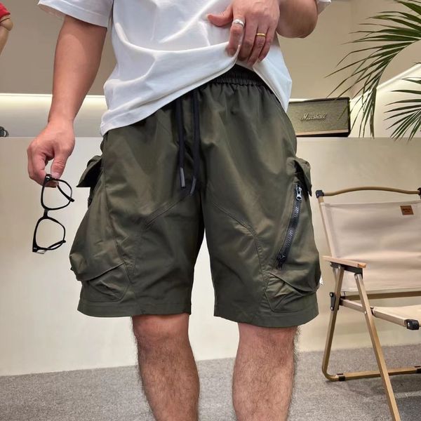 men's shorts solid multi pocket cargo men clothing street fashion sports straight cropped pants elastic waist simple outdoor 230717, White;black
men's shorts solid multi pocket cargo men clothing street fashion sports straight cropped pants elastic waist simple outdoor 230717, White;black